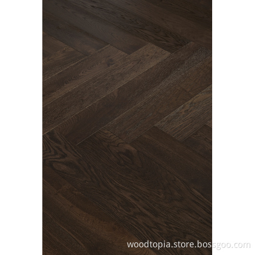 Top grade wooden herringbone parquet engineered wood floor